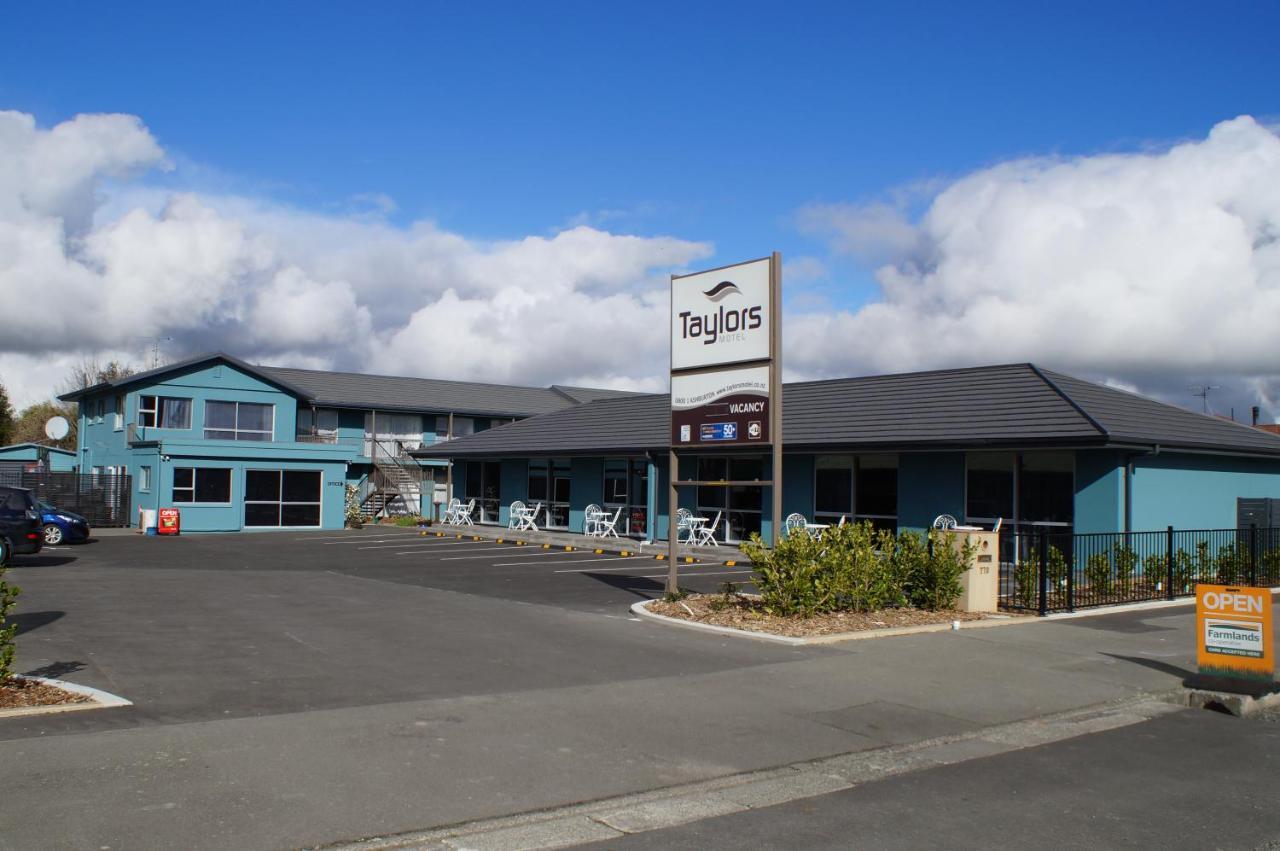 Taylors Motel Ashburton Exterior foto